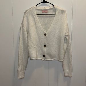 UO Ozzy Boxy Button-Front Cardigan